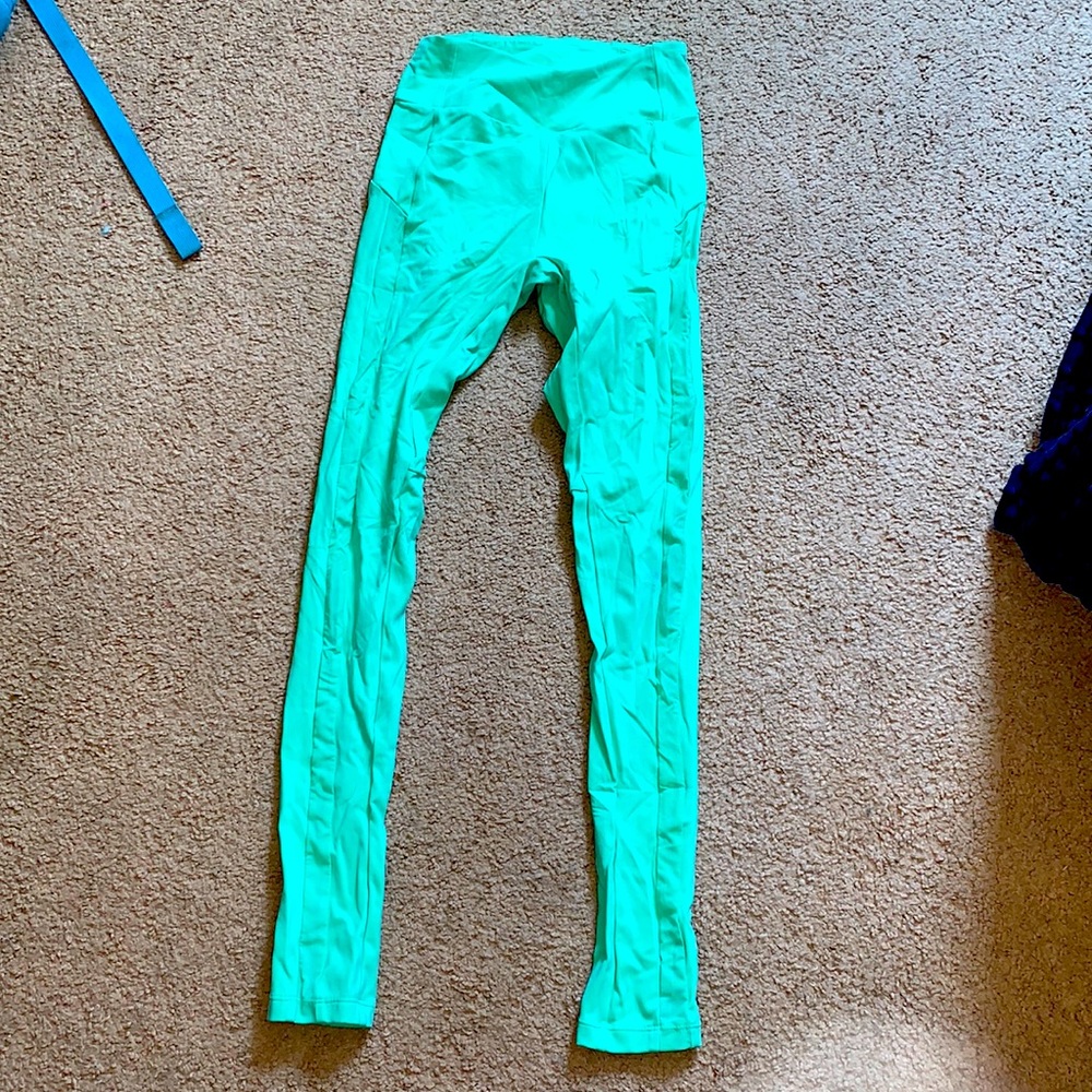 Mint green gymshark leggings
